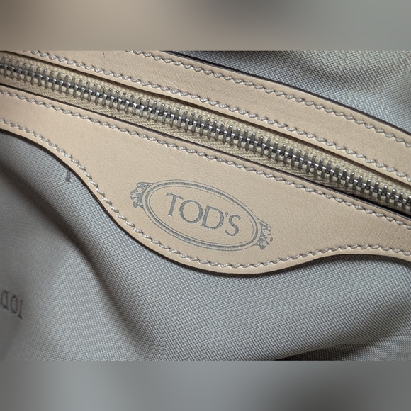 Tod's G line sacca coated canvas Tote handbag - Picture 13 of 14